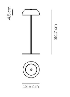 Float portable tafellamp Axolight