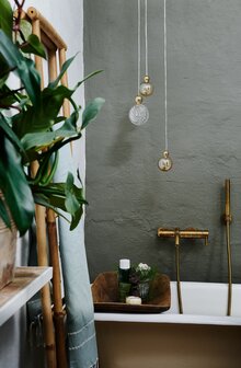 Uva m met goud hanglamp Ebb &amp; Flow