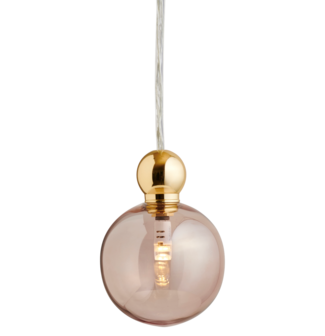 Uva m met goud hanglamp Ebb &amp; Flow