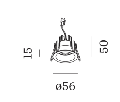 Deep bijou 1.0 LED inbouwspot Wever &amp; Ducre 