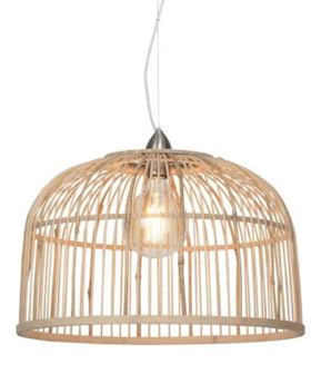 Borneo bamboo single shade L hanglamp Good &amp; Mojo 