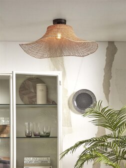 Ibiza wavy L natural plafondlamp Good &amp; Mojo 