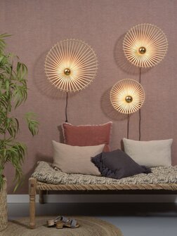 Bromo asymm natural S wandlamp Good &amp; Mojo 