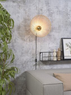 Bromo asymm natural S wandlamp Good &amp; Mojo 