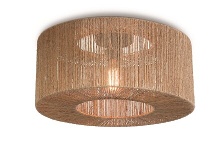 Iguazu jute round S natural plafondlamp Good &amp; Mojo 