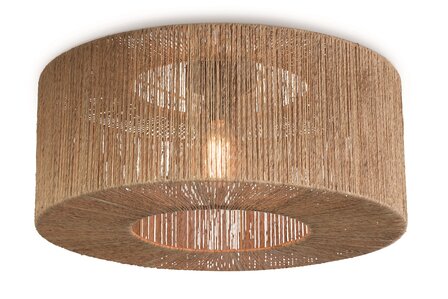 Iguazu jute round L natural plafondlamp Good &amp; Mojo 