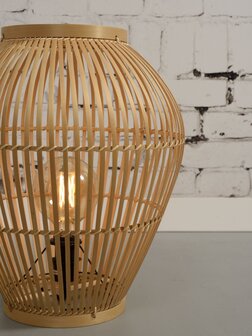 Tuvalu bamboo natural L vloerlamp Good &amp; Mojo 
