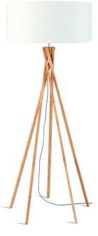Kilimanjaro 6030 linen white vloerlamp Good &amp; Mojo 