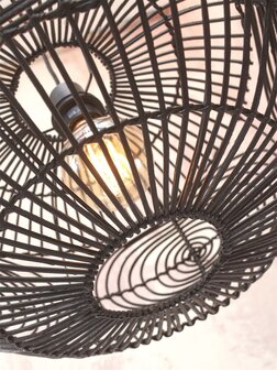 Madeira rattan black hanglamp Good &amp; Mojo 