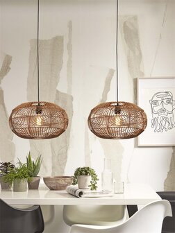 Madeira rattan natural hanglamp Good &amp; Mojo 