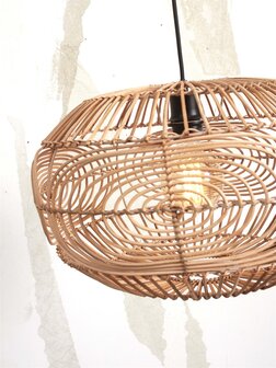 Madeira rattan natural hanglamp Good &amp; Mojo 