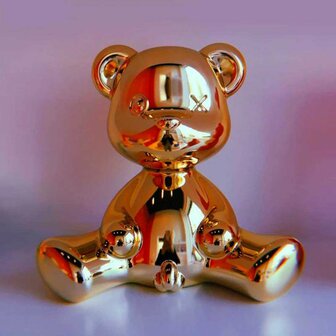 Teddy Boy metal finish tafellamp Qeeboo 