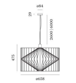 Wiro 6.5 hanglamp Wever &amp; Ducre