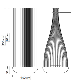 Don&#039;t Touch outdoor vloerlamp Karman Italia 