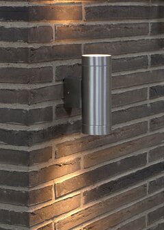 Tin Maxi double outdoor wandlamp Nordlux