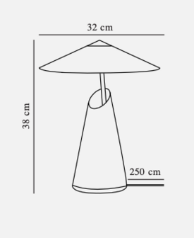 Taido table tafellamp Nordlux