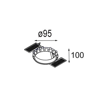 Recessed ring 82 - Modular