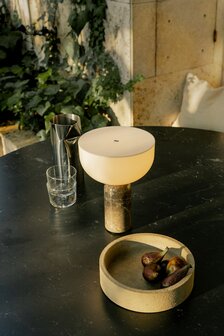 Kizu Portable Gris du Marais tafellamp New Works
