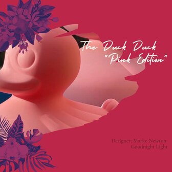 The Duck Duck Lamp S Pink portable lamp Goodnight Light