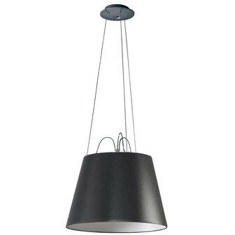 Tolomeo mega suspension black hanglamp Artemide