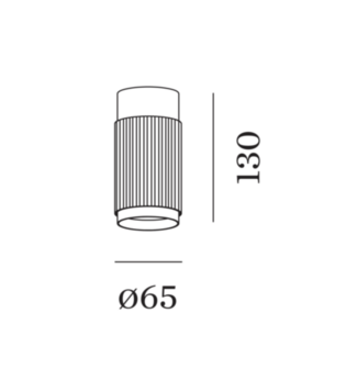 Trace 1.0 led plafondlamp Wever &amp; Ducre 