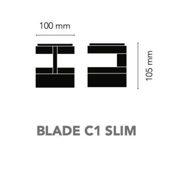 Blade C1 slim plafondlamp Light Point