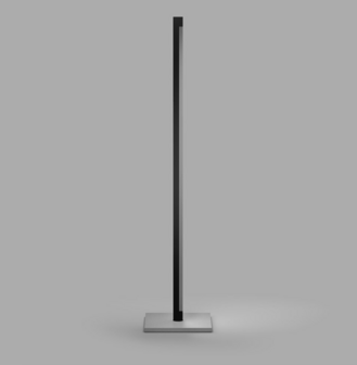 Inlay F1 linear black/silver vloerlamp Light Point