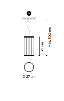 Array 1800 hanglamp Vibia 
