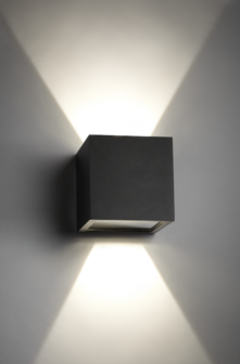 Cube Led IP54 outdoor wandlamp Light Point