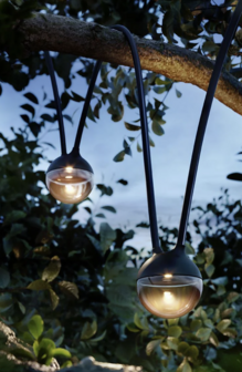 Cherry Bubbls portable solar hanglamp outdoor IP44.de