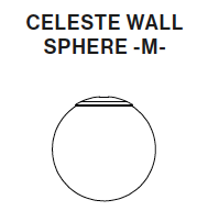 Celeste wall M wandlamp TossB&nbsp;