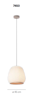 Knit 7450 hanglamp Vibia 