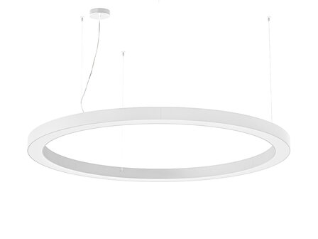 Silver ring 180 cm hanglamp Panzeri