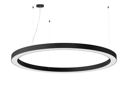 Silver ring 180 cm hanglamp Panzeri