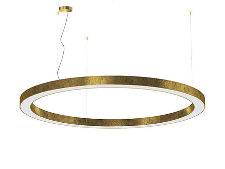 Silver ring 180 cm hanglamp Panzeri