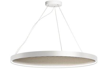 Arena Acoustic slalom white hanglamp Panzeri