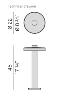 Venexia 45 cm outdoor vloerlamp Panzeri