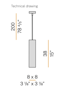 Two hanglamp Panzeri