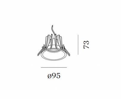 Deep 1.0 led IP65 outdoor inbouwspot Wever &amp; Ducre 