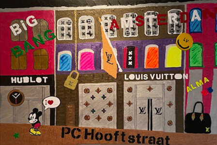 PC Hooftstraat - Kunst