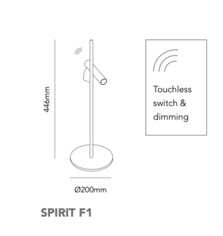 Spirit T1 tafellamp Light Point