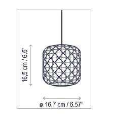 Nans Catenary S/16/4L outdoor hanglamp Bover 