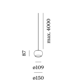 Wetro 1.0 led hanglamp Wever &amp; Ducre 