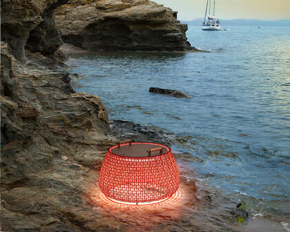 Nans Bag/38/r portable outdoor vloerlamp Bover