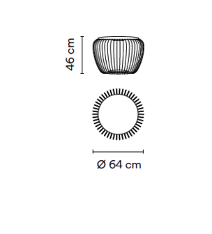 Meridiano 4710 vloerlamp outdoor Vibia  