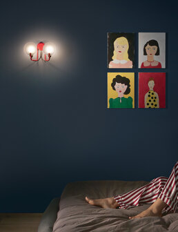 Bugia 1 Light wandlamp Stilnovo
