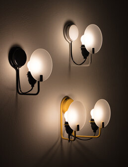 Bugia 2 Lights wandlamp Stilnovo