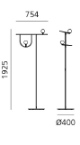 Yanzi floor vloerlamp Artemide