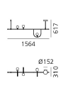 Yanzi SC1 suspension hanglamp Artemide