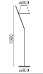 La petite vloerlamp Artemide